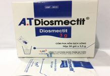 A.T Diosmectit Thuốc A.T Diosmectit - SĐK VD-25627-16