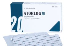 ATORLOG 20 Thuốc ATORLOG 20 - SĐK VD-19317-13
