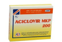 Aciclovir MKP 200 Thuốc Aciclovir MKP 200 - SĐK VD-2180-06