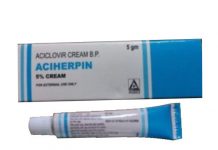 Aciherpin 5% cream Thuốc Aciherpin 5% cream - SĐK VN-13788-11