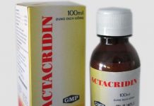 Actacridin Thuốc Actacridin - SĐK VD-14479-11