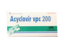 Acyclovir VPC 200 Thuốc Acyclovir VPC 200 - SĐK VD-2074-06