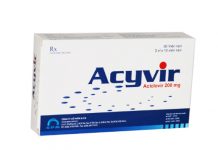 Acyvir Thuốc Acyvir - SĐK VD-20511-14