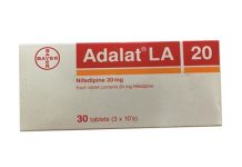 Adalat LA 20mg Thuốc Adalat LA 20mg - SĐK VN-15727-12