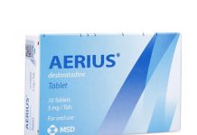 Aerius Thuốc Aerius - SĐK VN-18026-14