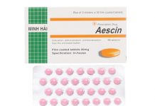 Aescin 20 mg Thuốc Aescin 20 mg - SĐK VD-23473-15
