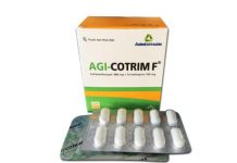 Agi-cotrim f Thuốc Agi-cotrim f - SĐK VD-25116-16
