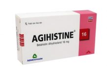 Agihistine 16 Thuốc Agihistine 16 - SĐK VD-29650-18
