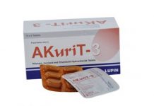 Akurit-3 Thuốc Akurit-3 - SĐK VN-4364-07