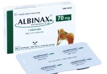 Albinax 70mg Thuốc Albinax 70mg - SĐK VD-25348-16
