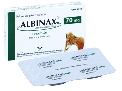 Albinax 70mg - SĐK VD-25348-16 Thuốc Albinax 70mg - SĐK VD-25348-16