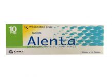 Alenta Tablets 10mg Thuốc Alenta Tablets 10mg - SĐK VN-22260-19