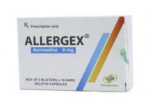 Allergex Thuốc Allergex - SĐK VD-26969-17