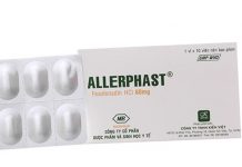 Allerphast – 60mg Thuốc Allerphast - 60mg - SĐK VD-5655-08