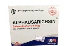 Alphausarichsin Thuốc Alphausarichsin - SĐK VD-22391-15