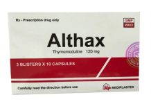 Althax Thuốc Althax - SĐK VD-18786-13