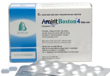 Amiritboston 4 Thuốc Amiritboston 4 - SĐK VD-26115-17