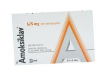 Amoksiklav 625 mg Thuốc Amoksiklav 625 mg - SĐK VN-16309-13
