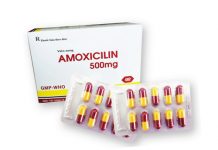 Amoxicilin 500mg Thuốc Amoxicilin 500mg - SĐK VD-24579-16
