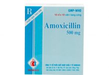Amoxicillin 500mg Thuốc Amoxicillin 500mg - SĐK VD-0171-06