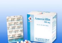 Amoxicillin 500mg Thuốc Amoxicillin 500mg - SĐK VNB-4549-05