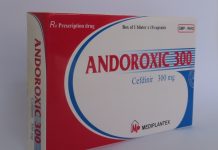 Andoroxic 300 Thuốc Andoroxic 300 - SĐK VD-17063-12