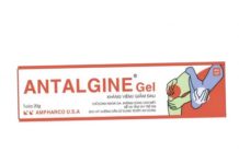 Antalgine gel Thuốc Antalgine gel - SĐK VD-16842-12