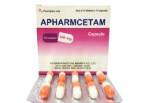 Apharmcetam Thuốc Apharmcetam - SĐK VD-28723-18