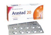 Arastad 20 Thuốc Arastad 20 - SĐK VD-17765-12