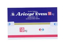 Aricept Evess 10 mg Thuốc Aricept Evess 10 mg - SĐK VN-15802-12