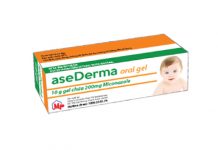 Asederma Thuốc Asederma - SĐK