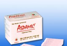 Aspamic 35mg Thuốc Aspamic 35mg - SĐK VNA-4186-01