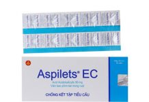 Aspilet EC Thuốc Aspilet EC - SĐK VNB-3683-05