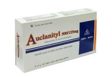 Auclanityl 500/125mg Thuốc Auclanityl 500/125mg - SĐK VD-29841-18