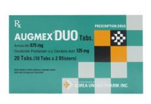 Augmex Duo Tabs Thuốc Augmex Duo Tabs - SĐK VN-1359-06