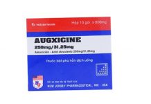 Augxicine 250 mg/ 31.25 mg Thuốc Augxicine 250 mg/ 31.25 mg - SĐK VD-17976-12