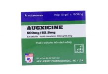 Augxicine 500 mg/62,5 mg Thuốc Augxicine 500 mg/62