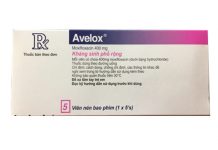 Avelox Thuốc Avelox - SĐK VN-19011-15
