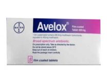 Avelox Thuốc Avelox - SĐK VN-8899-04