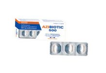 Azibiotic 500 Thuốc Azibiotic 500 - SĐK VD-2496-07