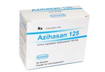 Azihasan 125 Thuốc Azihasan 125 - SĐK VD-21766-14