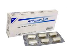 Azihasan 250 Thuốc Azihasan 250 - SĐK VD-25024-16