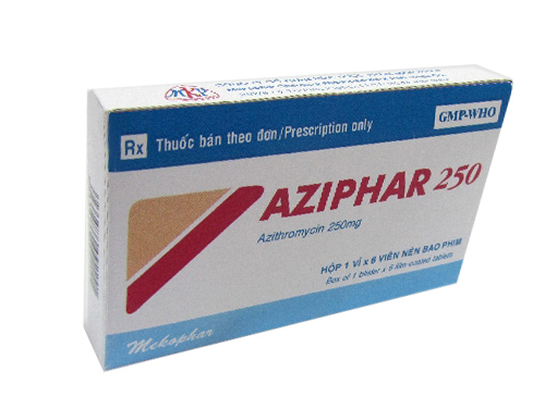 Aziphar 250 - SĐK VD-2185-06 Thuốc Aziphar 250 - SĐK VD-2185-06