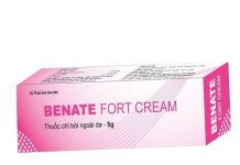 Benate fort cream Thuốc Benate fort cream - SĐK VD-23877-15
