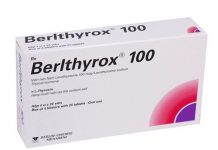 Berlthyrox 100 Thuốc Berlthyrox 100 - SĐK VN-10763-10