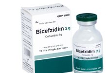 Bicefzidim 2g Thuốc Bicefzidim 2g - SĐK VD-21983-14