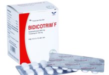 Bidicotrim F Thuốc Bidicotrim F - SĐK VD-28224-17