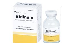 Bidinam Thuốc Bidinam - SĐK VD-20668-14