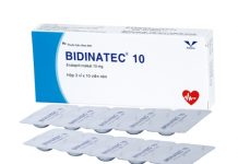 Bidinatec 10 Thuốc Bidinatec 10 - SĐK VD-28225-17
