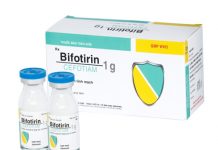 Bifotirin 1g Thuốc Bifotirin 1g - SĐK VD-5619-08